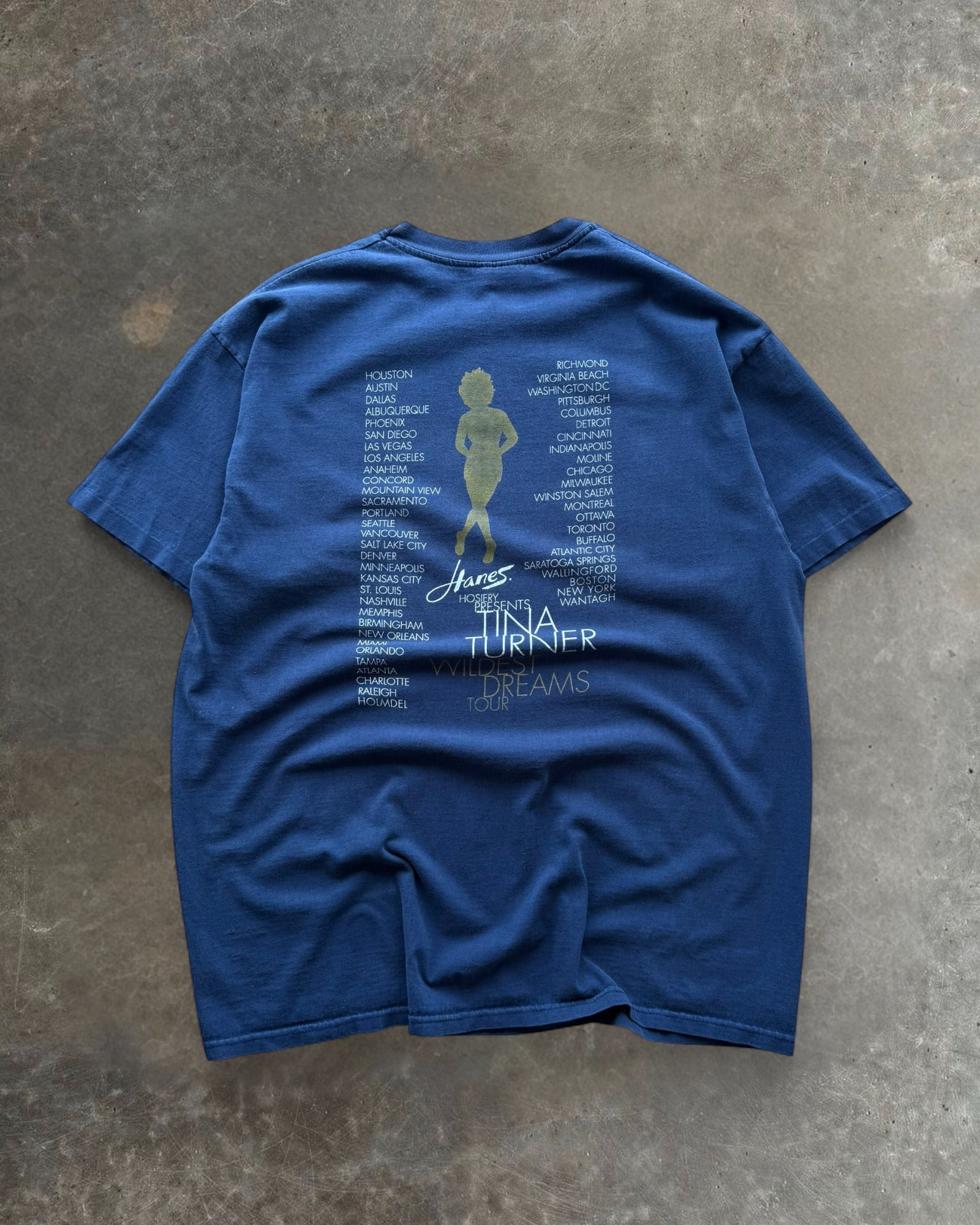 '90s Tina Turner Tour Tee Sz. XL