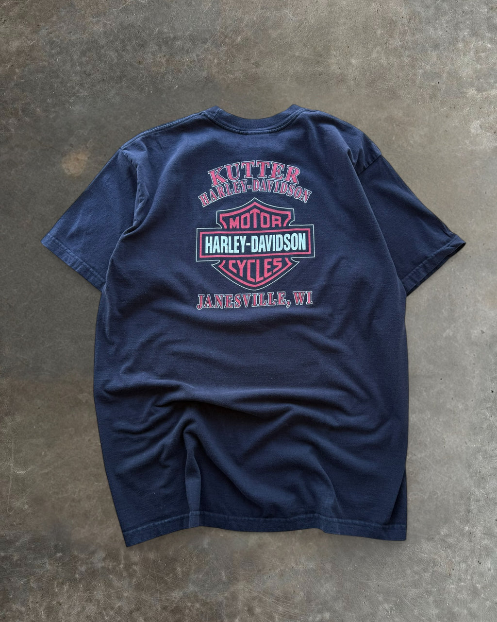 '00s Wisconsin Sunset Harley Davidson Tee Sz. XL