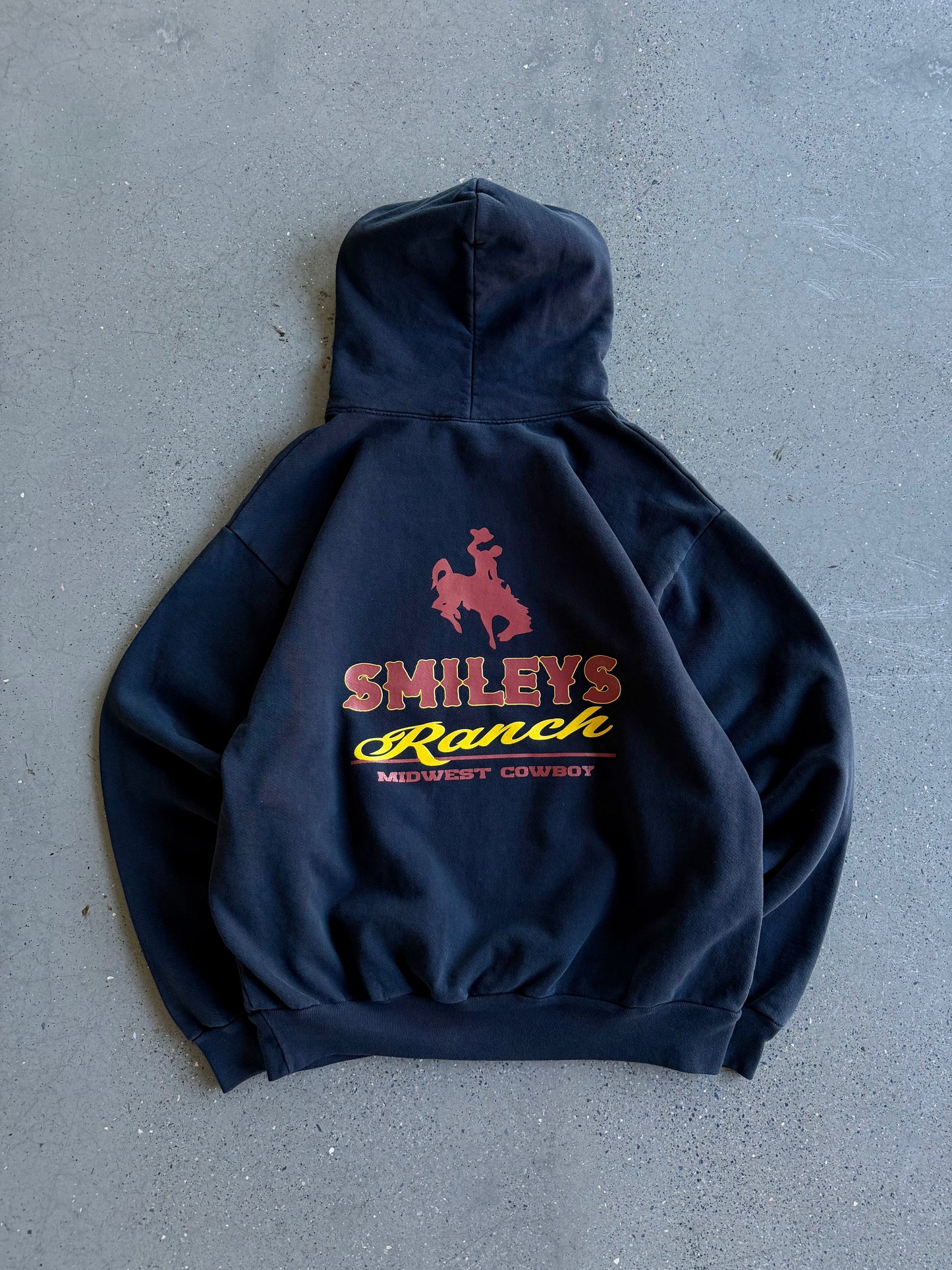 Smiley's Midwest Cowboy Hoodie Sz. S, M, L