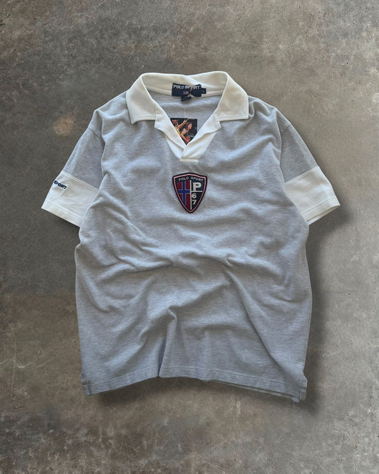 '00s #67 Polo Sport Button Up Sz. L