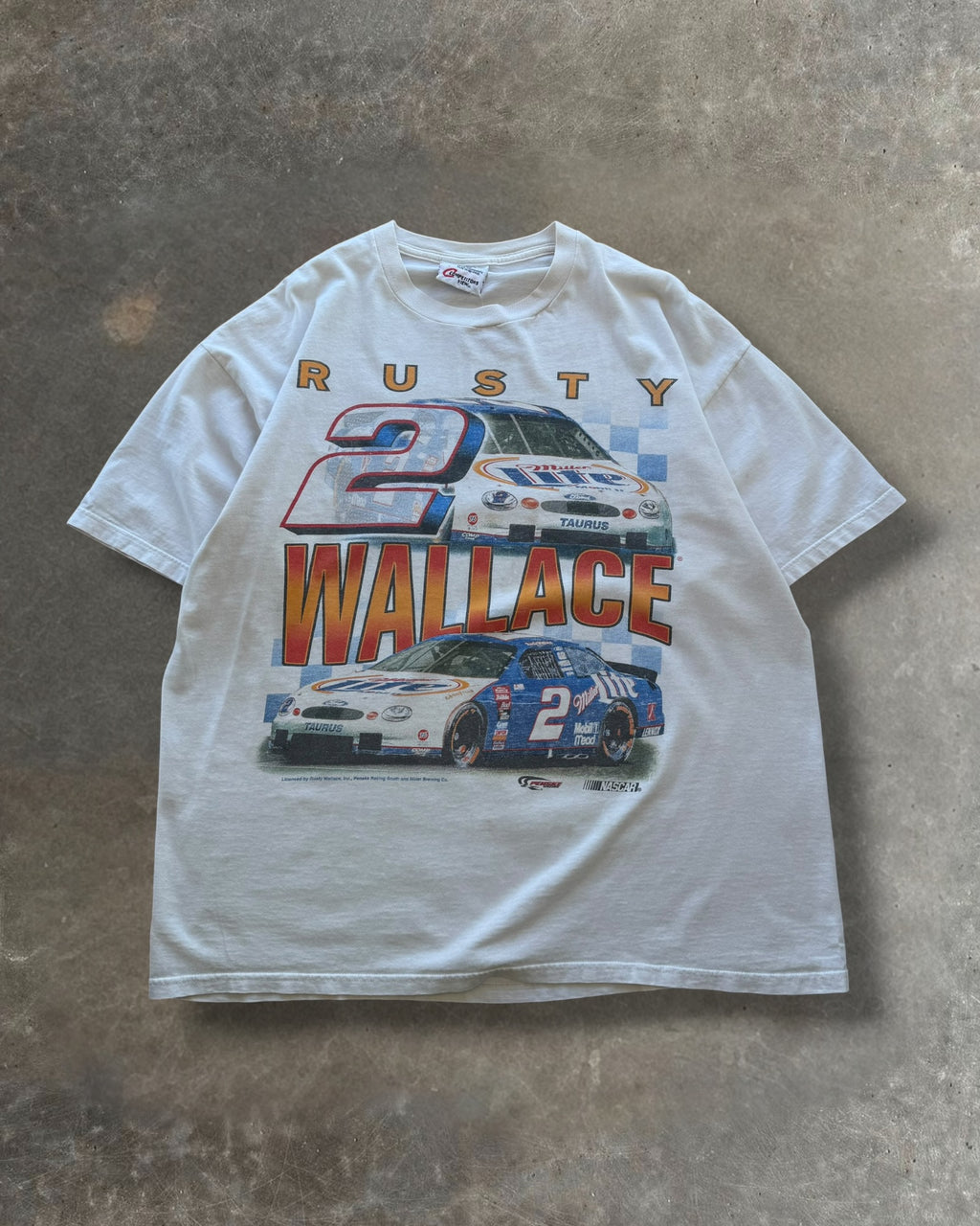 '90s Rusty Wallace Nascar Tee Sz. XL