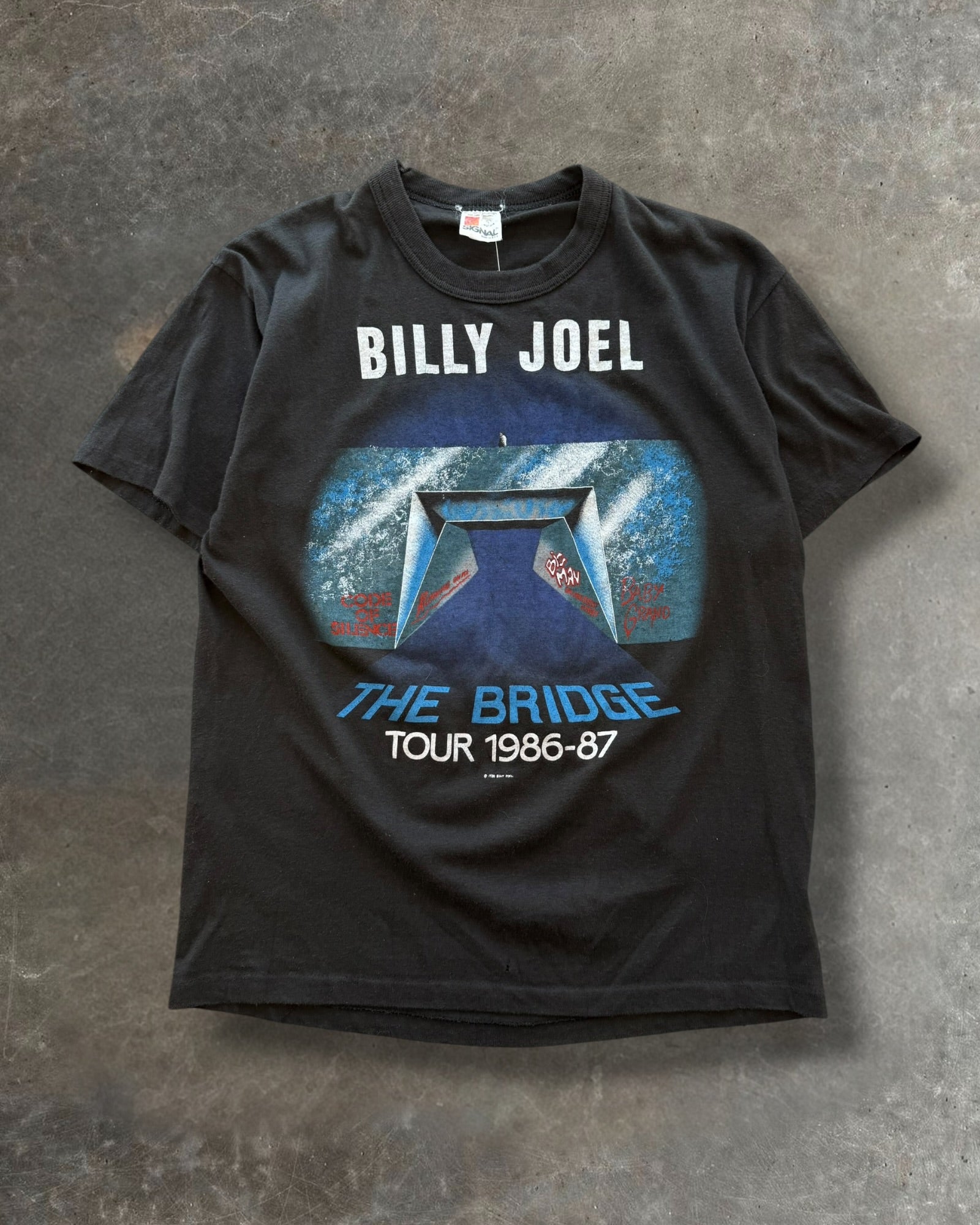 '86 Billy Joel Tour Tee Sz. L