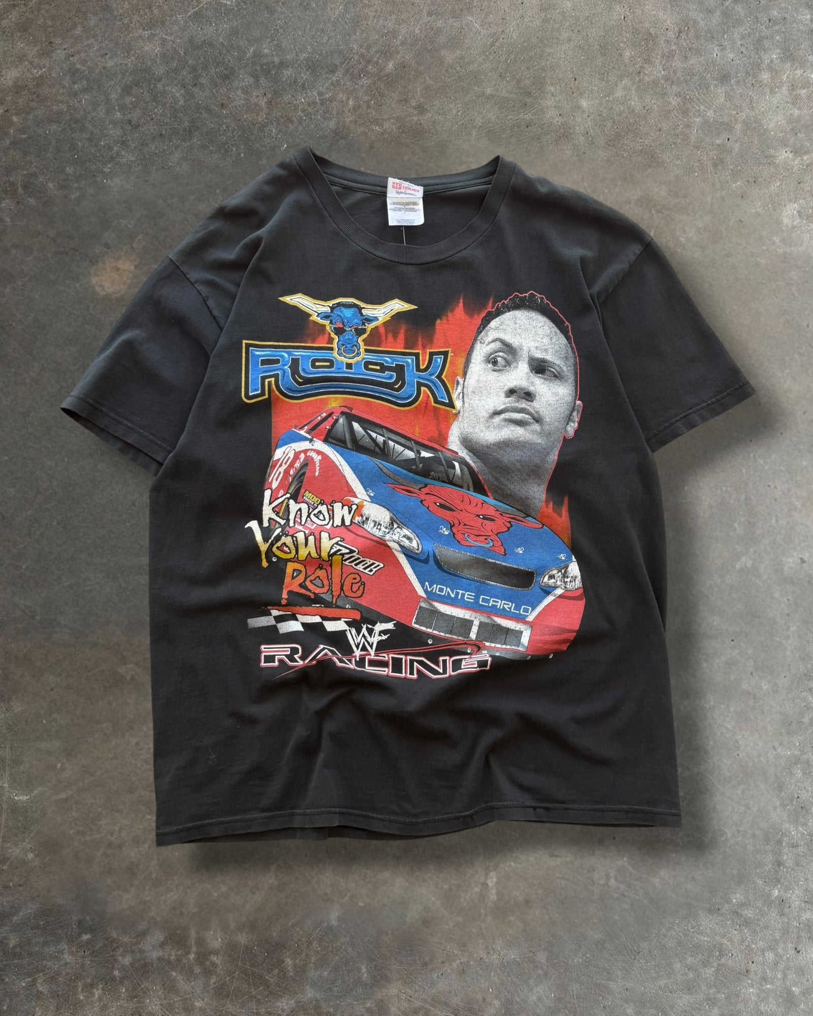 '90s The Rock Racing Tee Sz. L