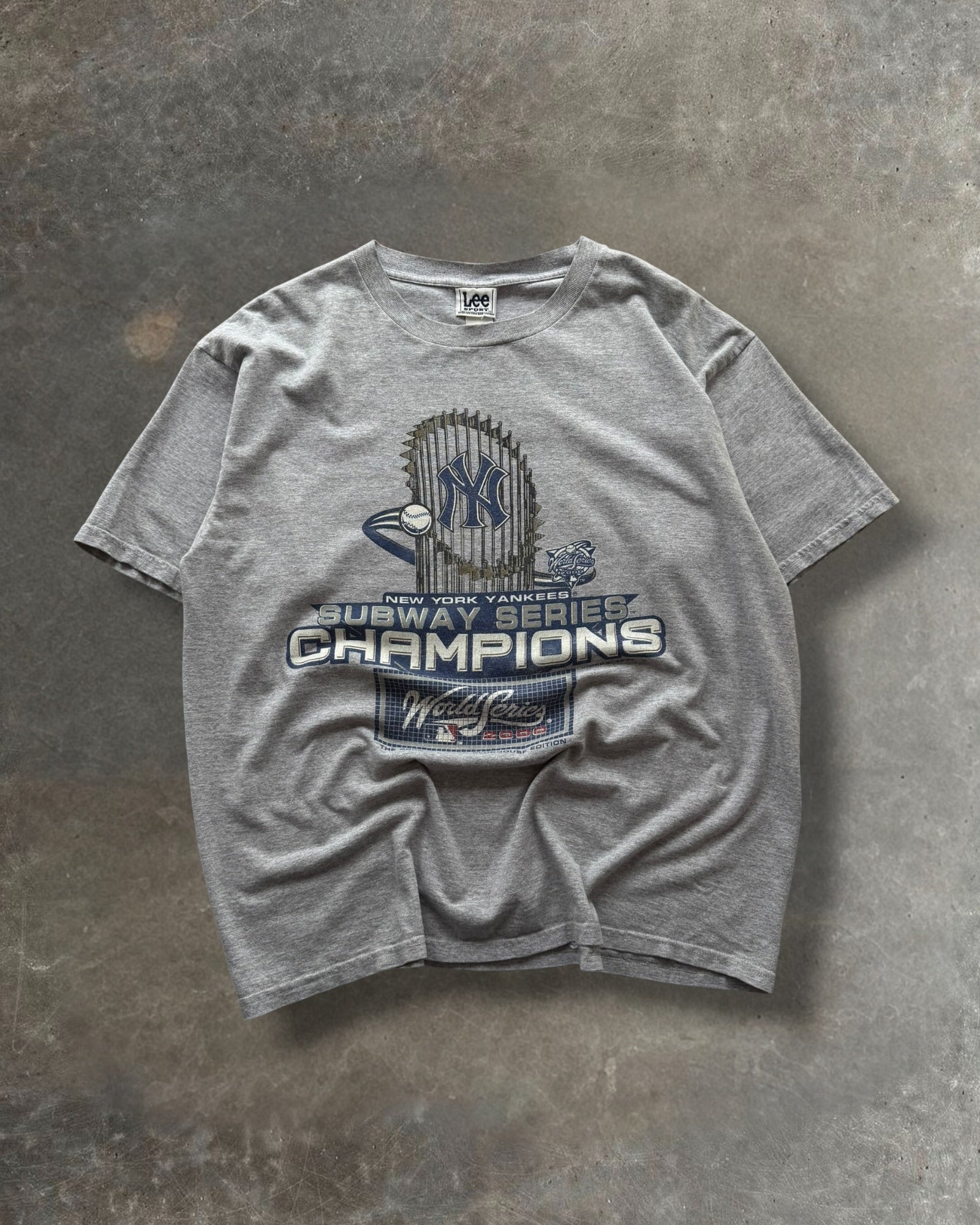 00 NY Yankees Champions Tee Sz. XL – Smiley's Vintage Supply