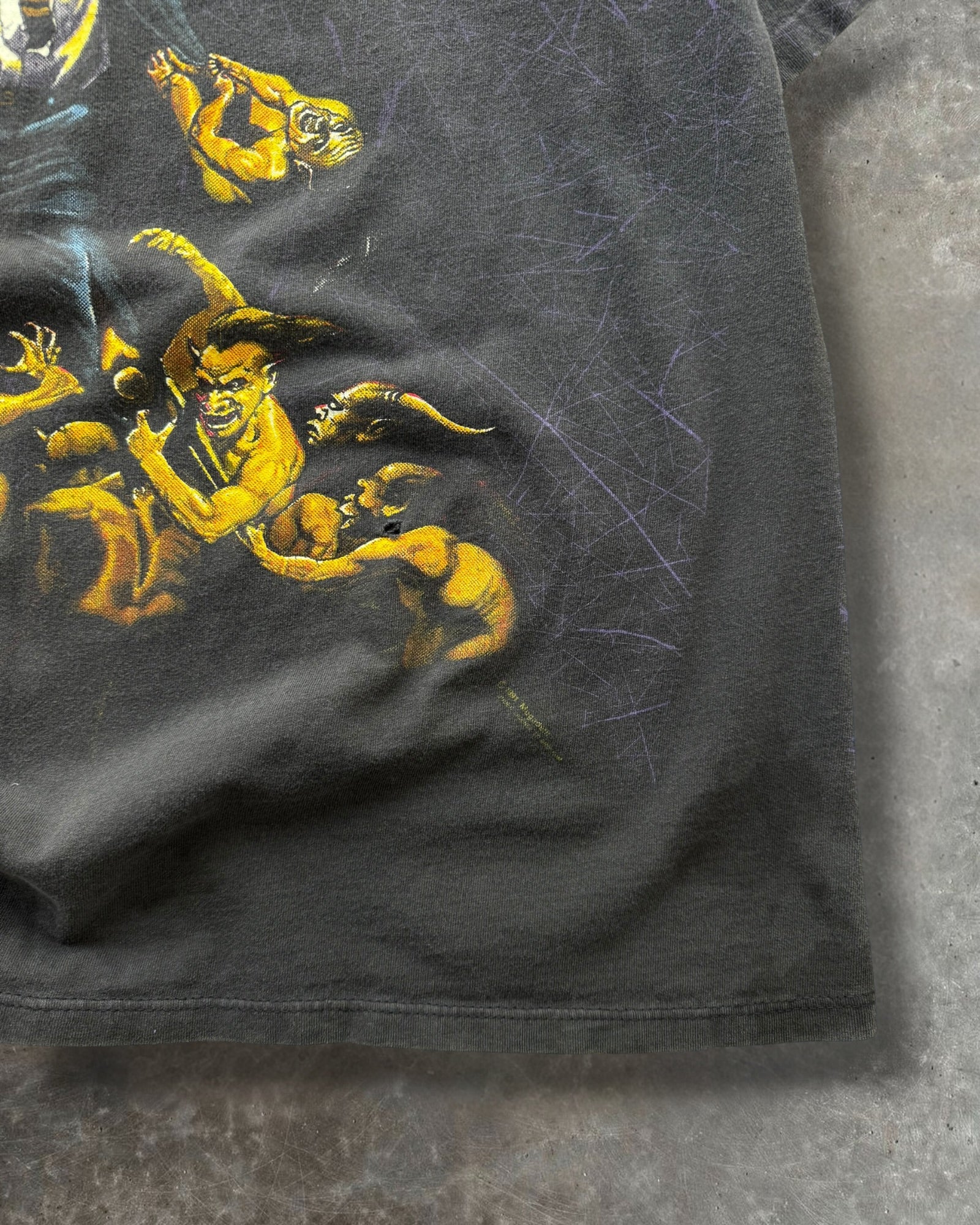 '91 MegaDeath Holy Wars AOP Tee Sz. XL