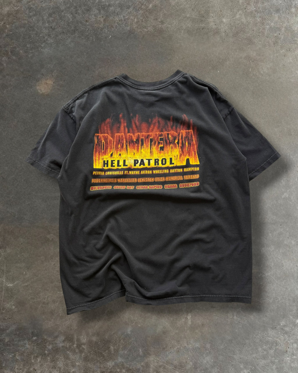 '90s Pantera Hell Patrol Tour Tee Sz. XL