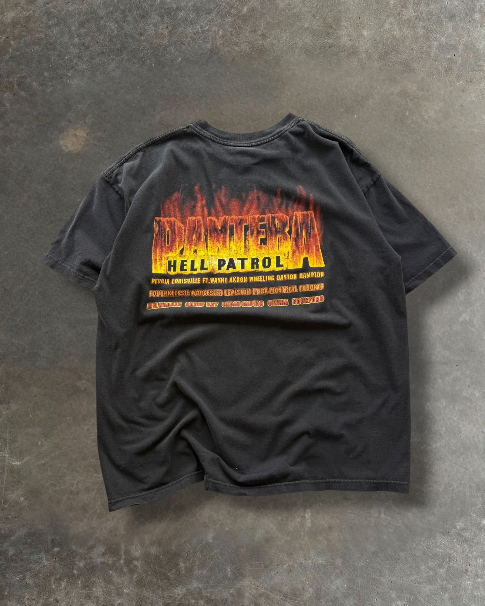 '90s Pantera Hell Patrol Tour Tee Sz. XL