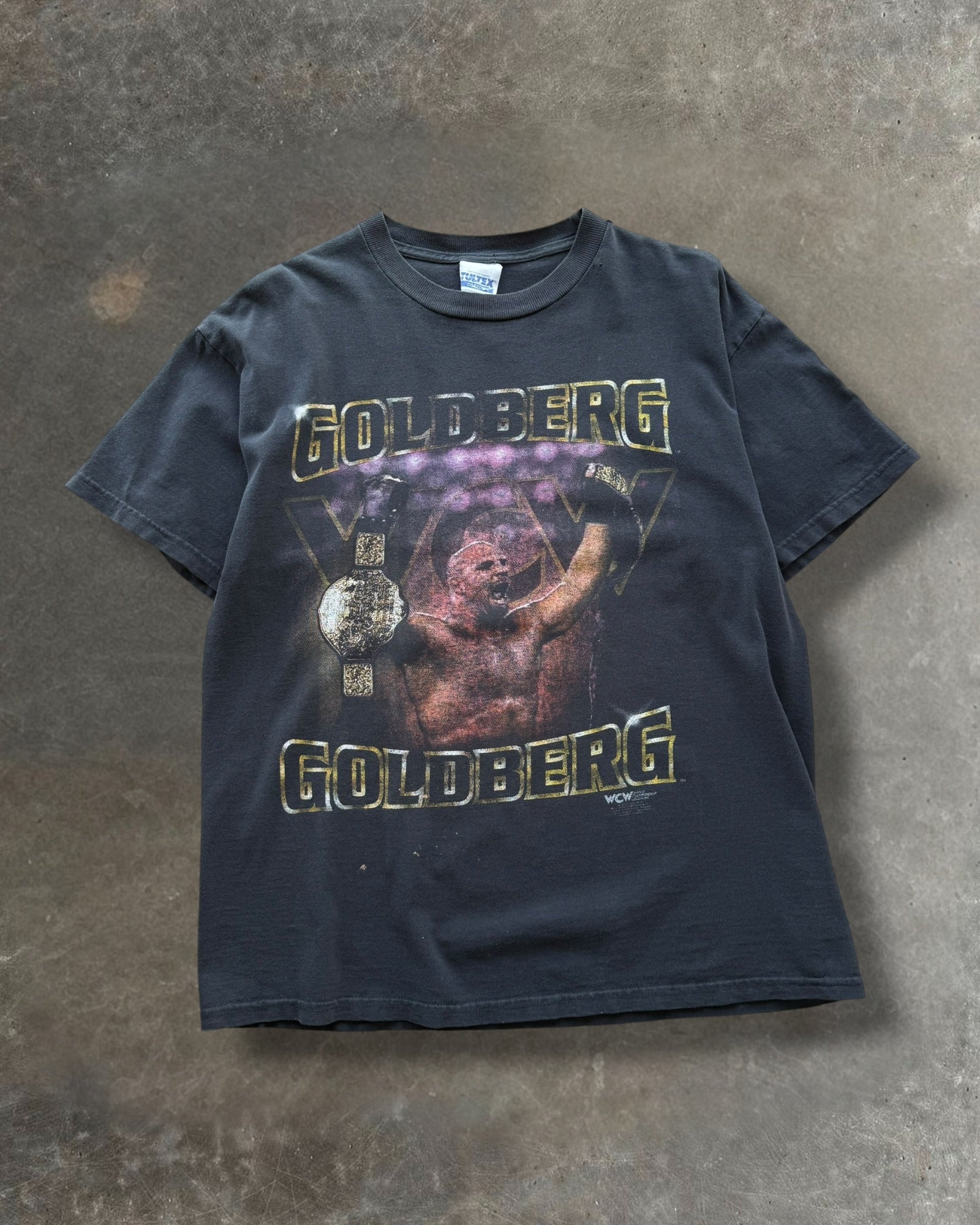 '98 Goldberg Wrestling Tee Sz. L