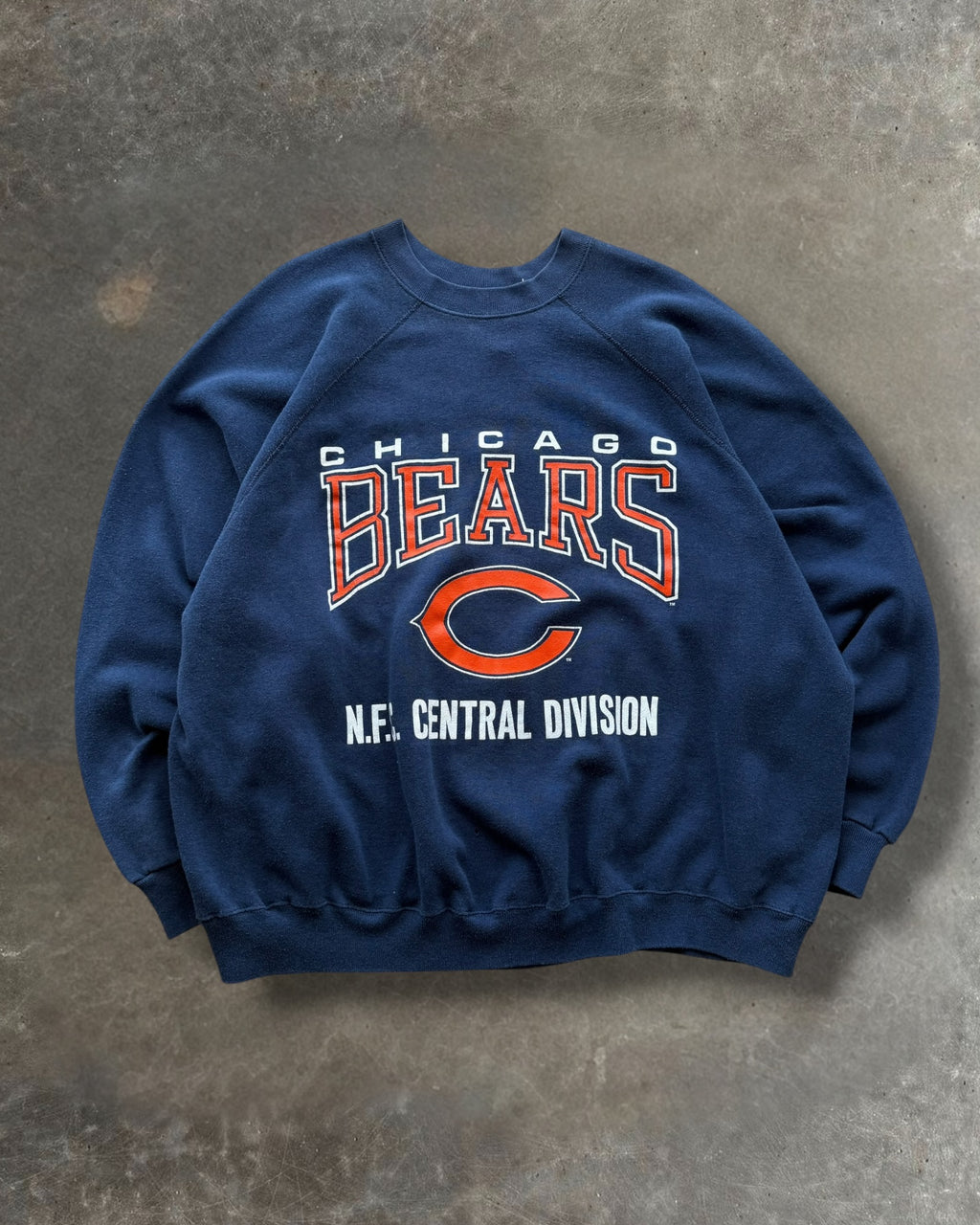 '80s Chicago Bears Raglan Crewneck Sz. XXXL