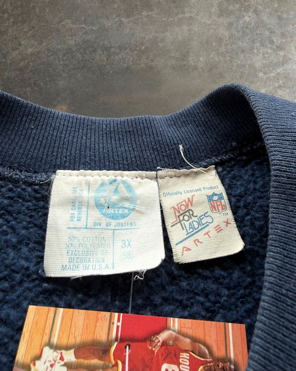 '80s Chicago Bears Raglan Crewneck Sz. XXXL