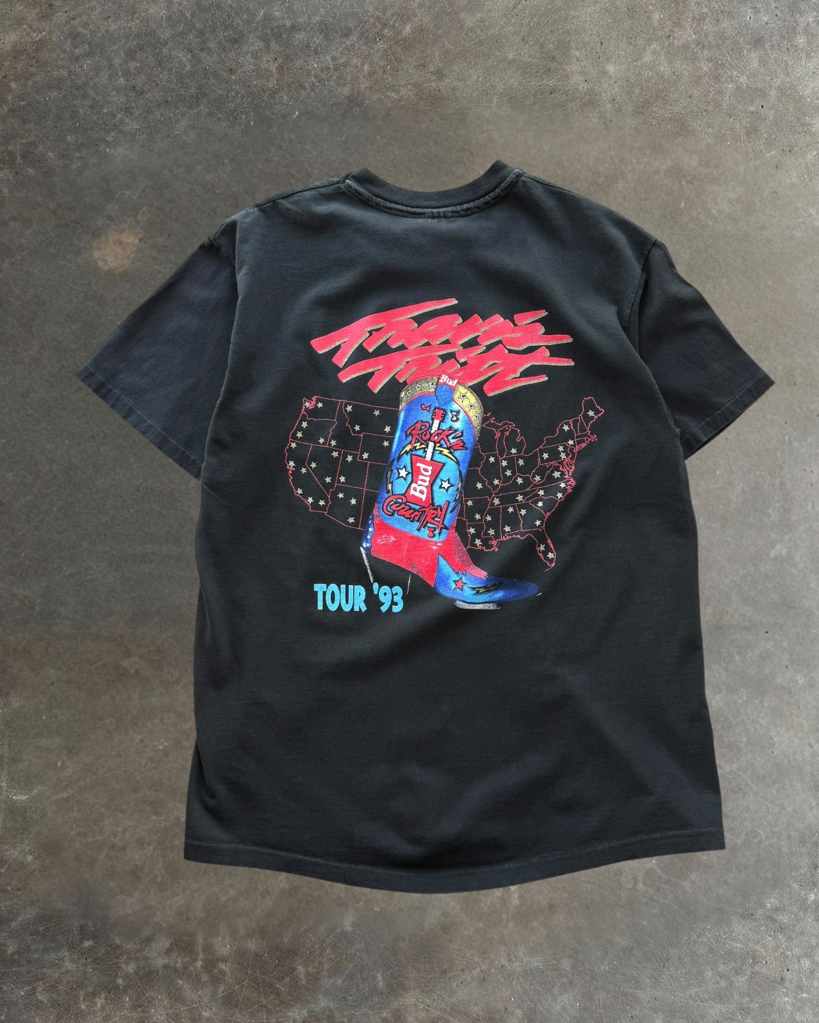 '93 Travis Tritt Tour Tee Sz. L