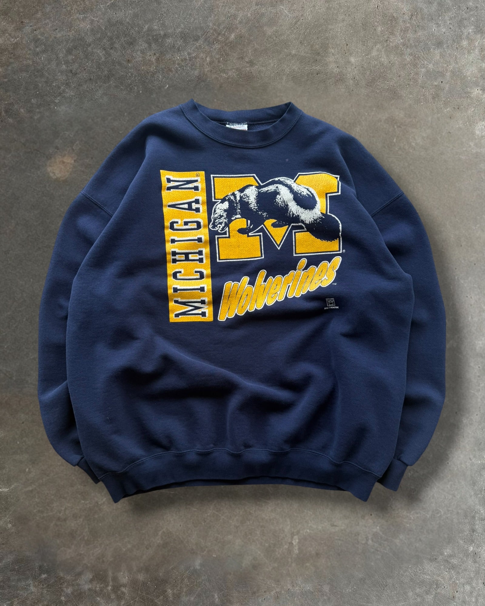 '90s Michigan University Crewneck Sz. XXL