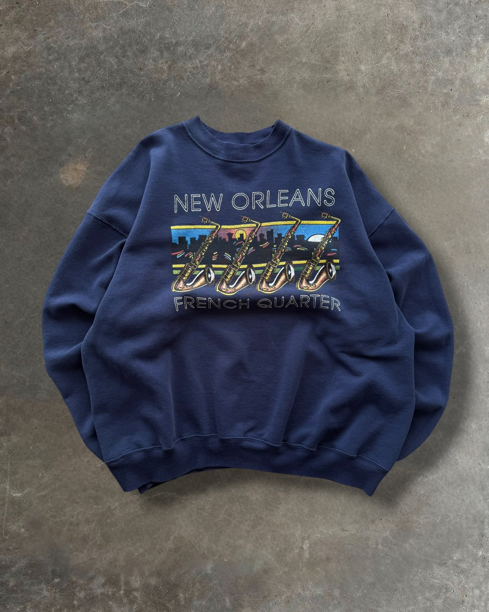 '90s New Orleans Crewneck Sz. XXL