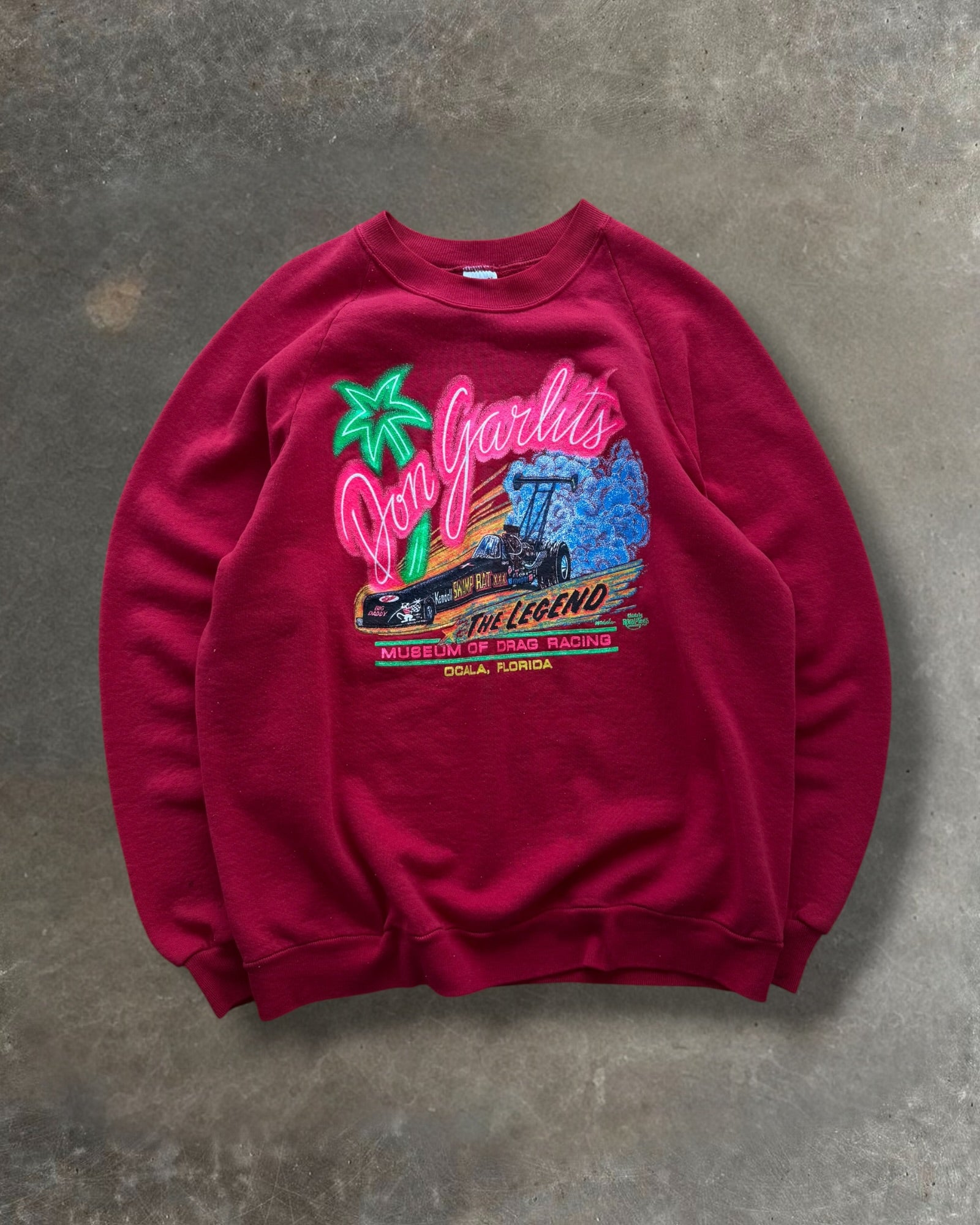 '90s Drag Racing Crewneck Sz. XXL