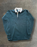 '90s Lands End Rugby Long Sleeve Sz. XL