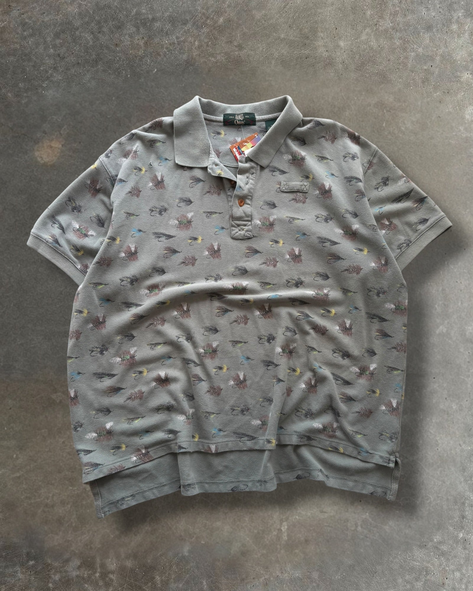 '00s Orvis Fishing Polo Sz. XXL