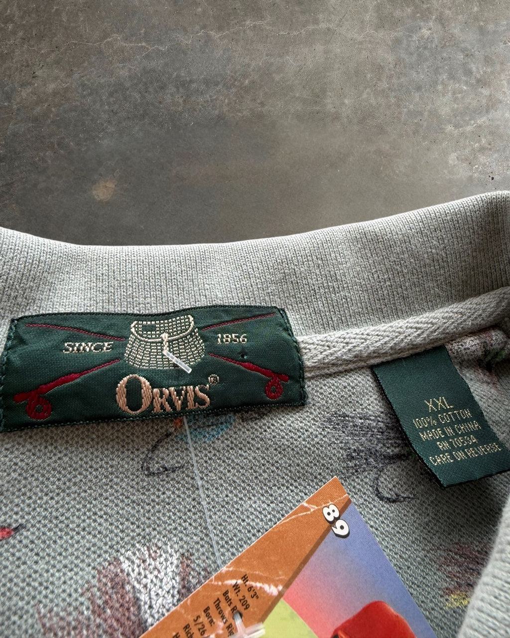 '00s Orvis Fishing Polo Sz. XXL