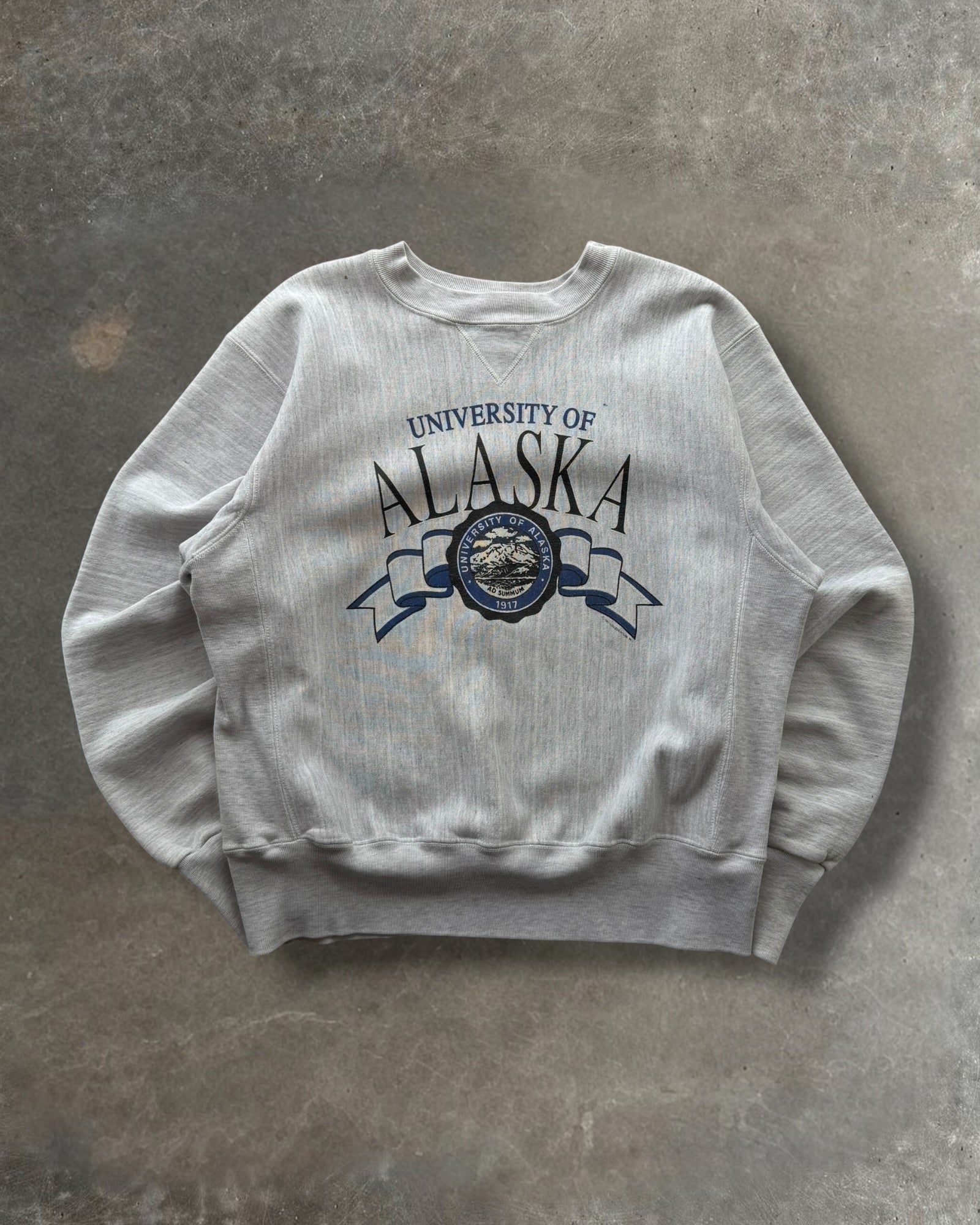 '90s Alaska University Crewneck Sz. M