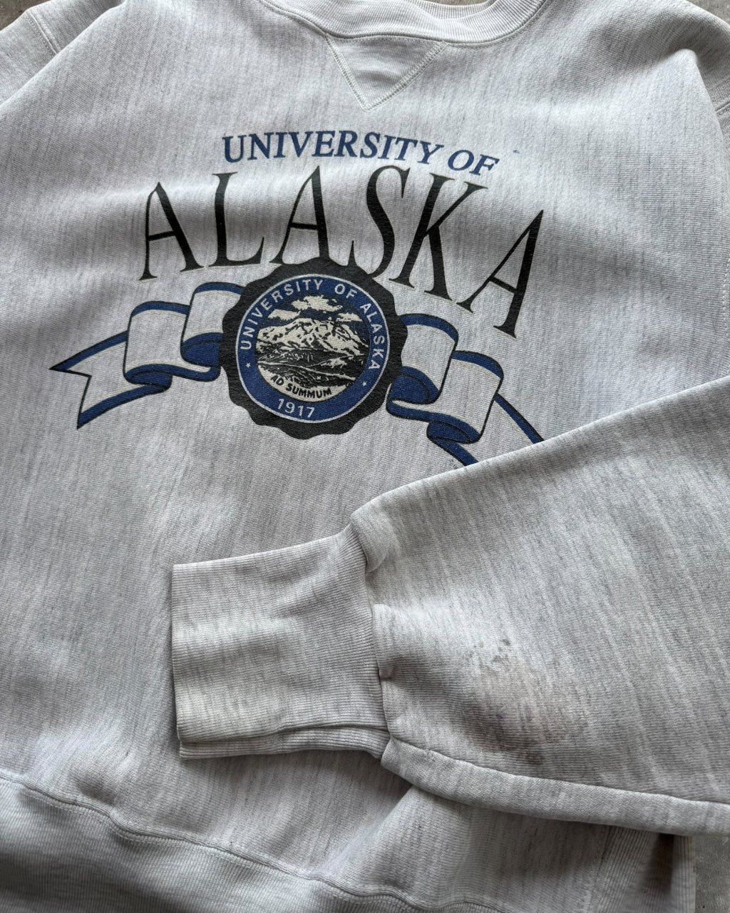 '90s Alaska University Crewneck Sz. M