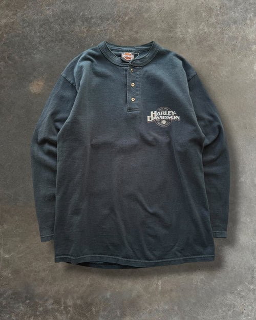 '00 Chicago Shooter Harley Davidson Long Sleeve Sz. M