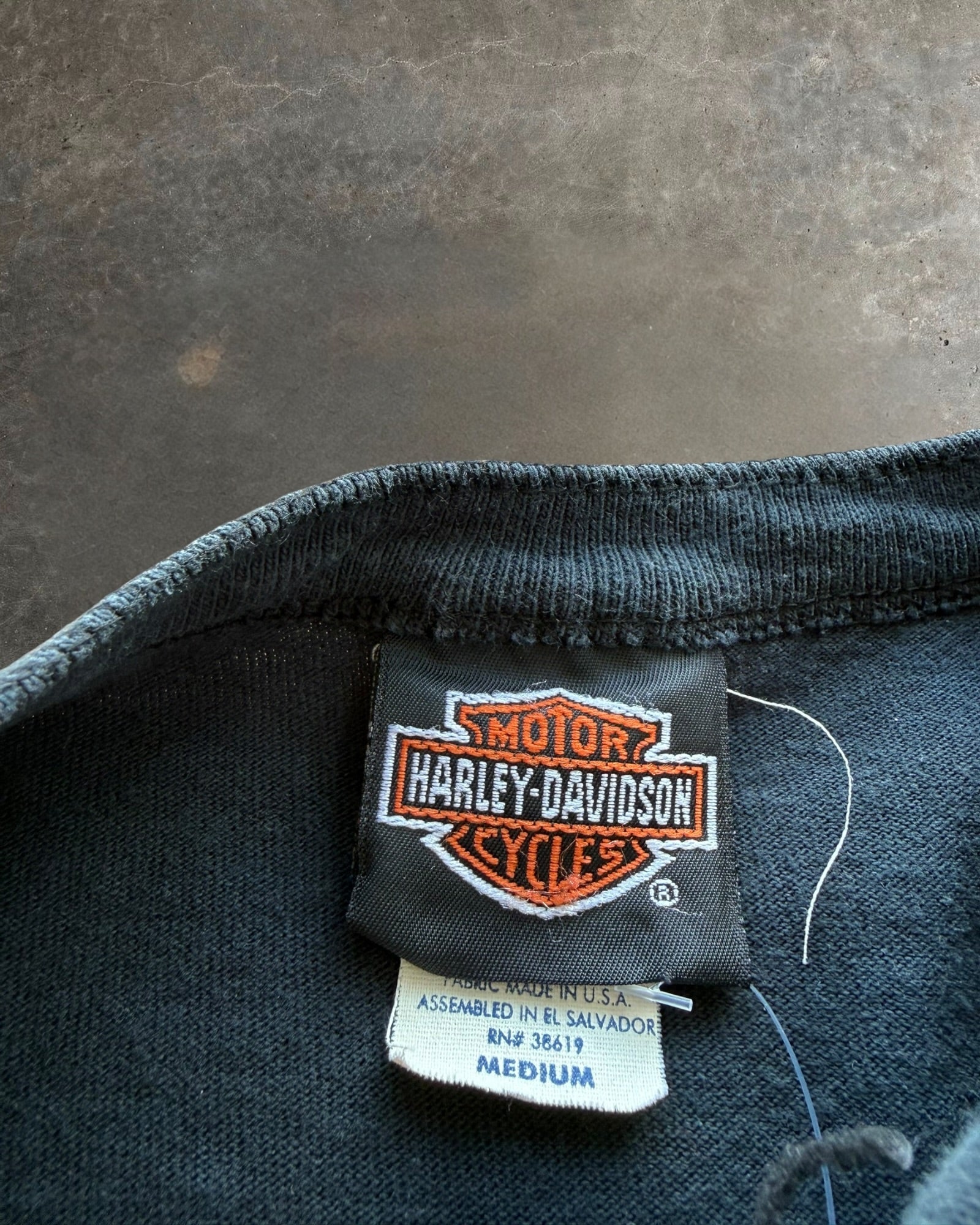 '00 Chicago Shooter Harley Davidson Long Sleeve Sz. M