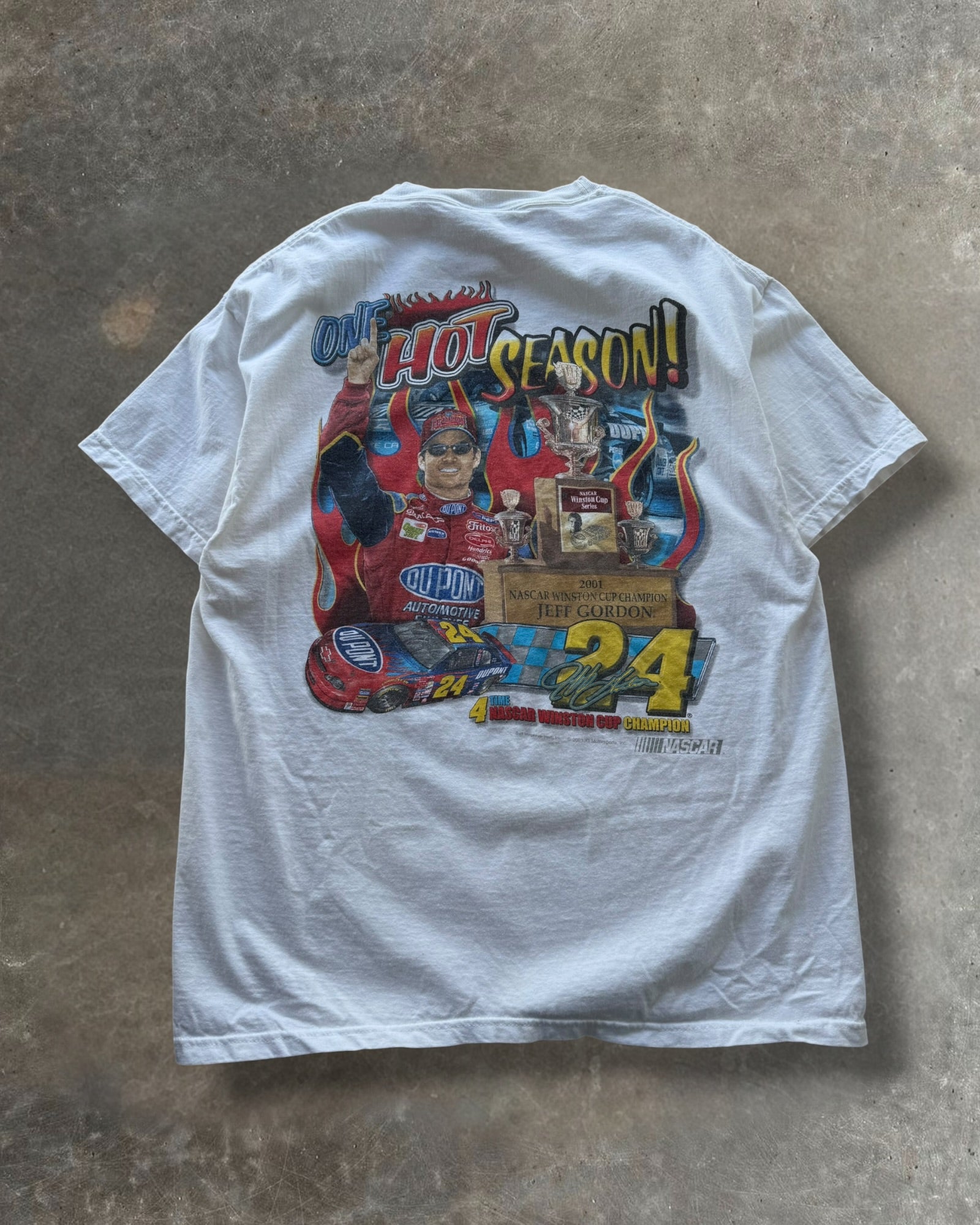 '01 Jeff Gordon Nascar Tee Sz. M