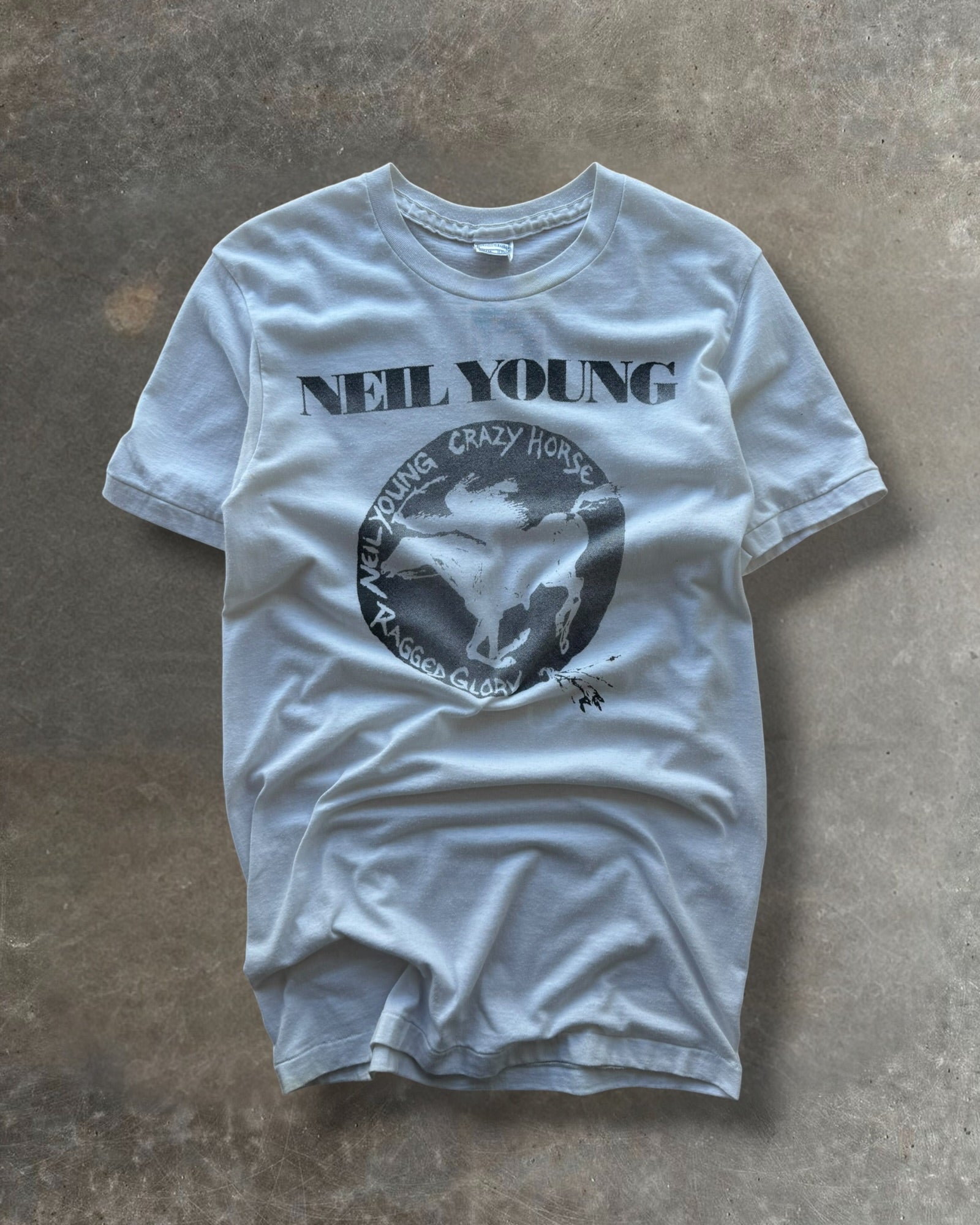 '70s Neil Young Crazy Horse Tee Sz. M