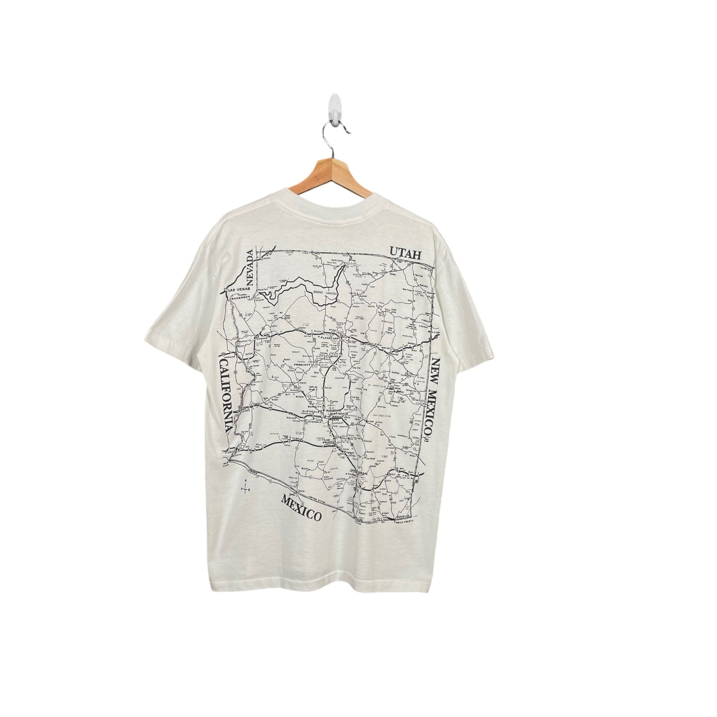 90s Arizona Map Tee Sz. XL