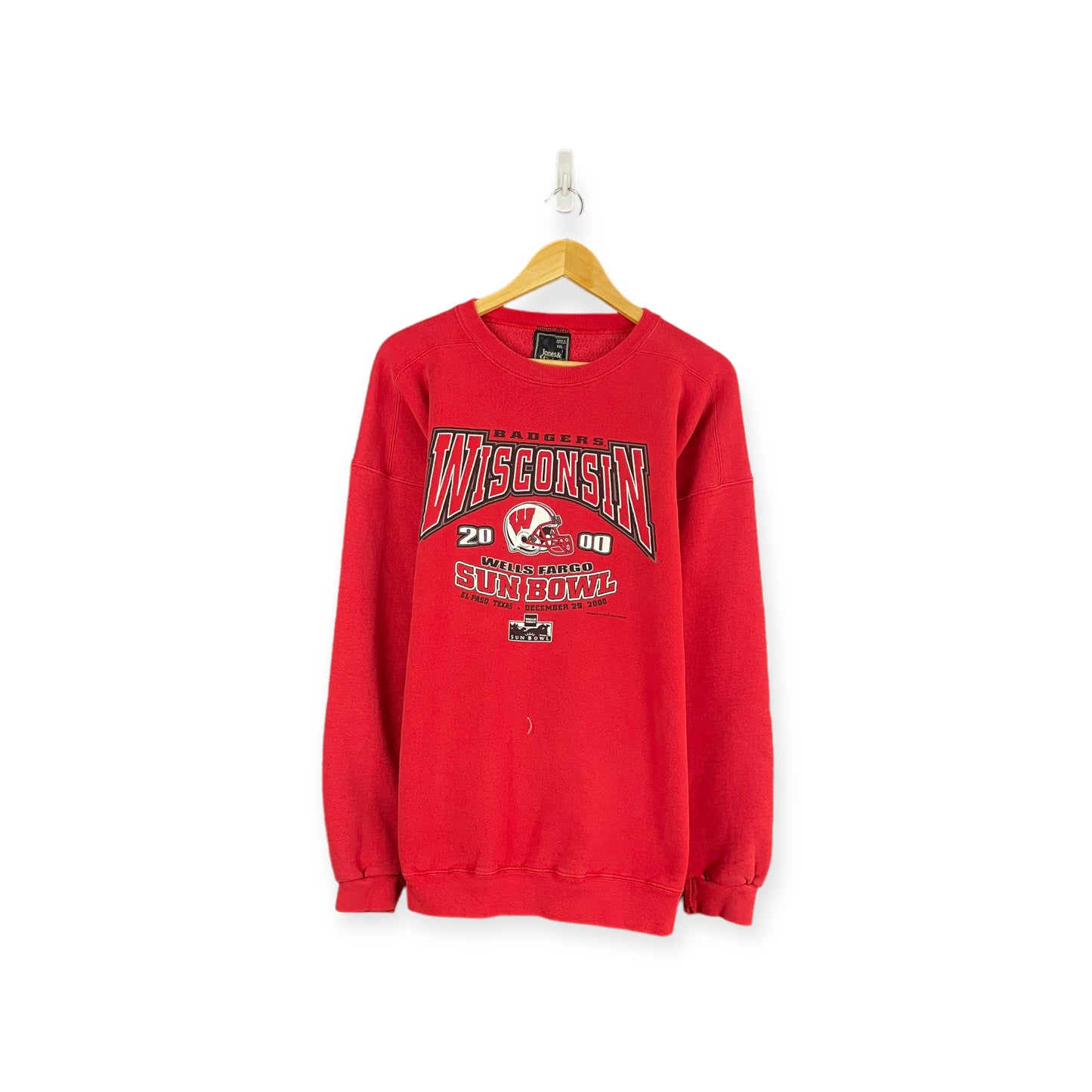 '00 Badgers Crewneck Sz. XXL