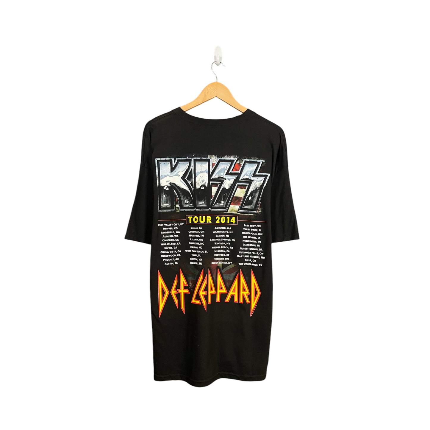 '14 Kiss Anniversary Tee Sz. XL