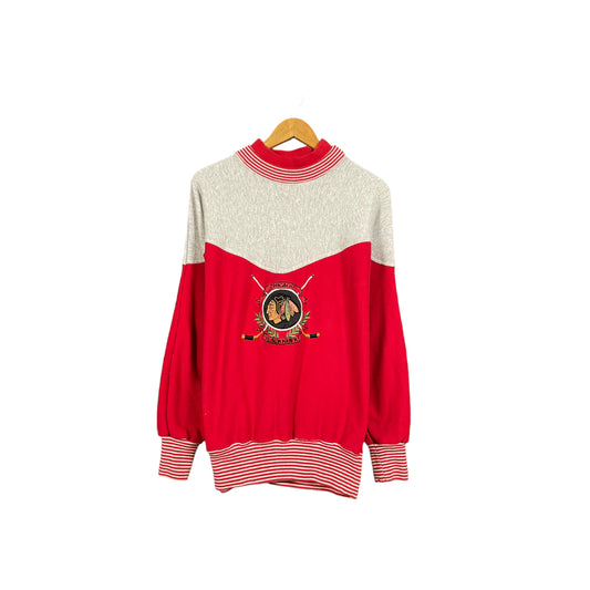 90s Blackhawks Crewneck Sz. L