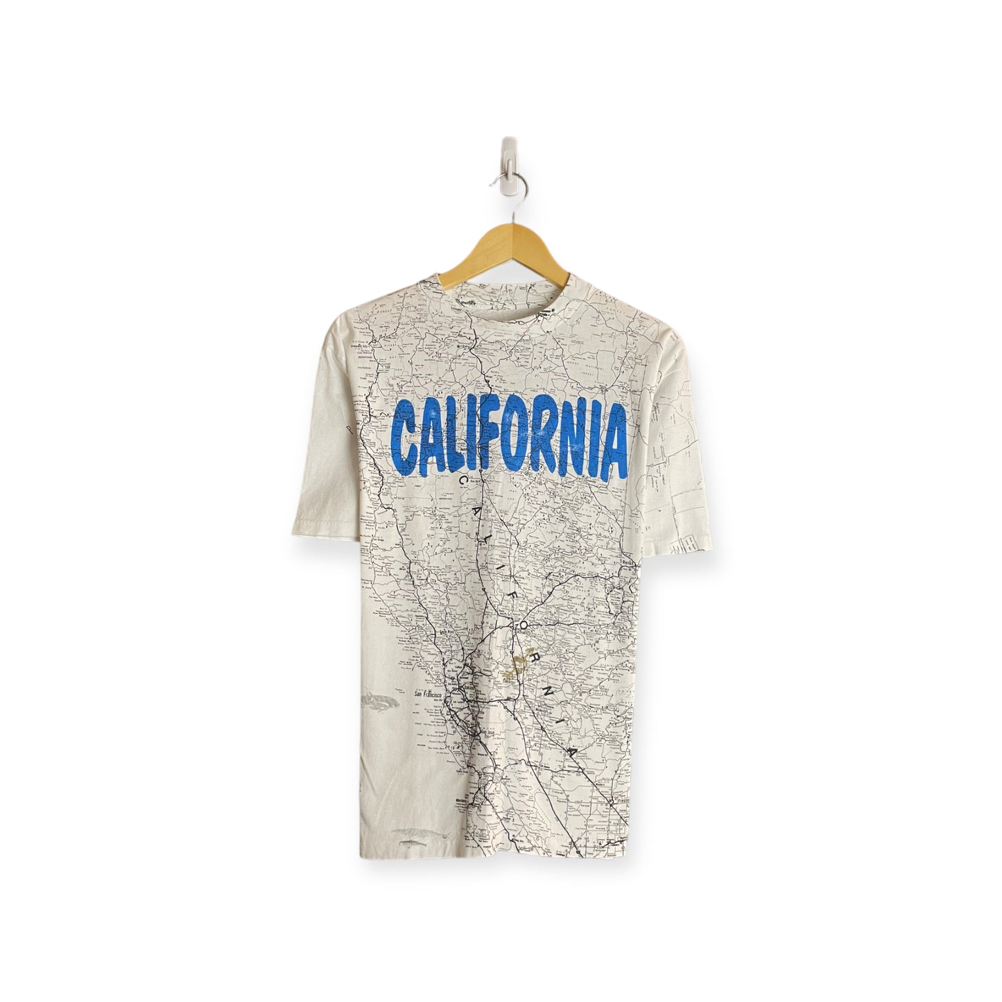 90s California Map Tee Sz. L