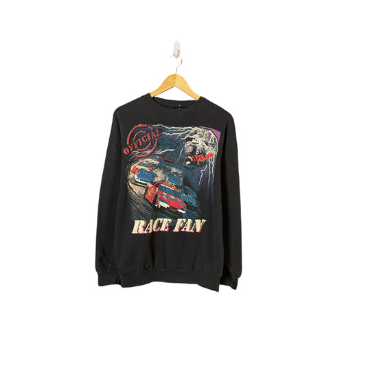 90s Race Fan Crewneck Sz. L