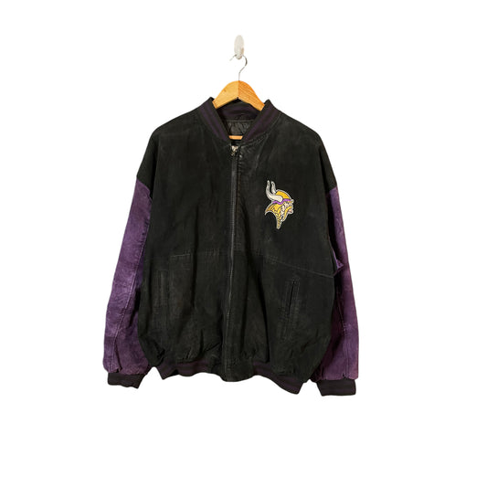 00s Vikings Varsity Jacket Sz. L