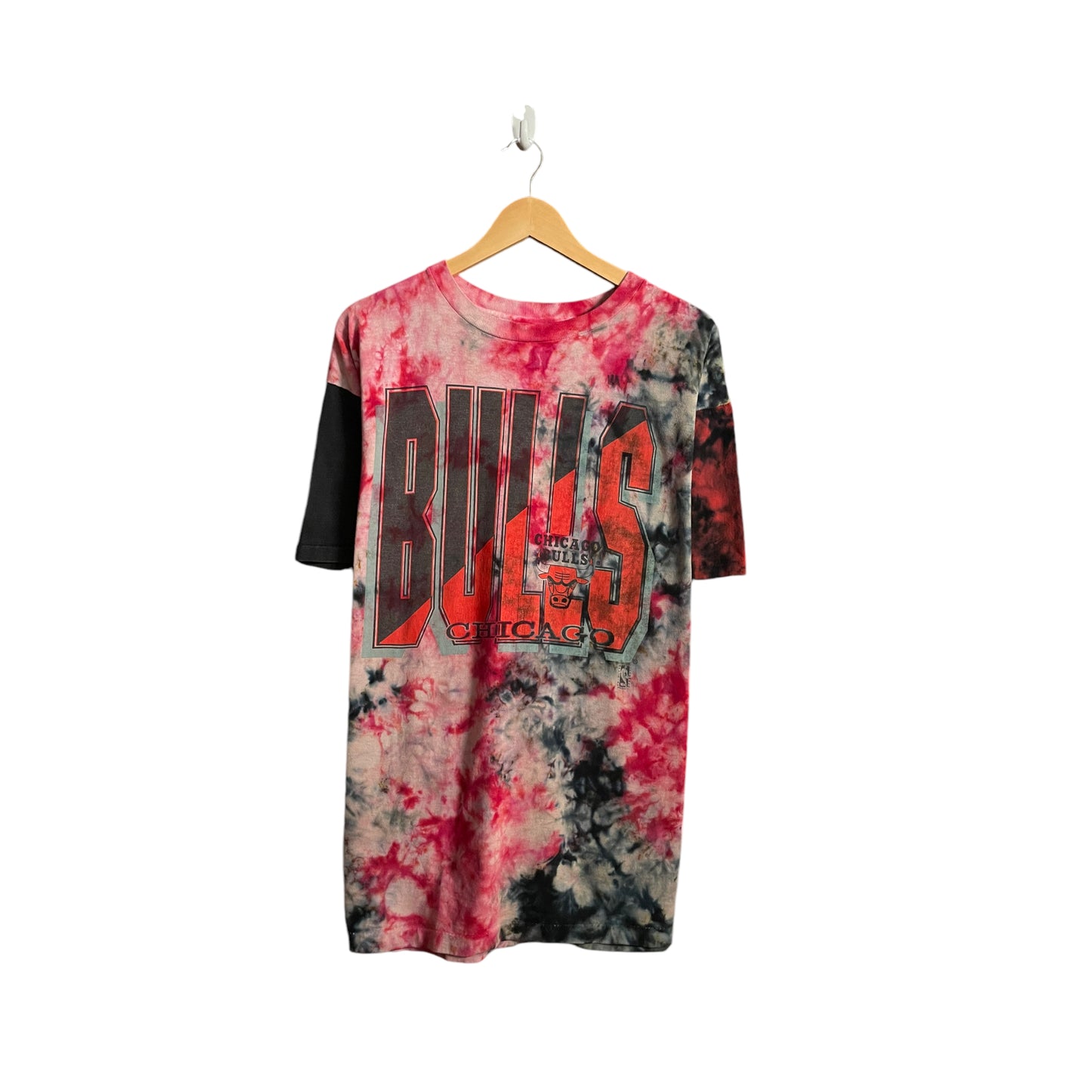 90s Bulls Tie Dye Tee Sz. XL