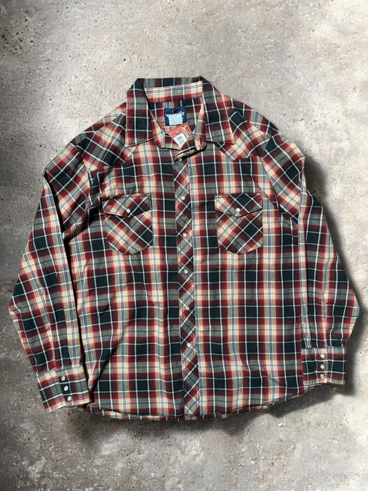 90s Wrangler Button Up Sz. XL
