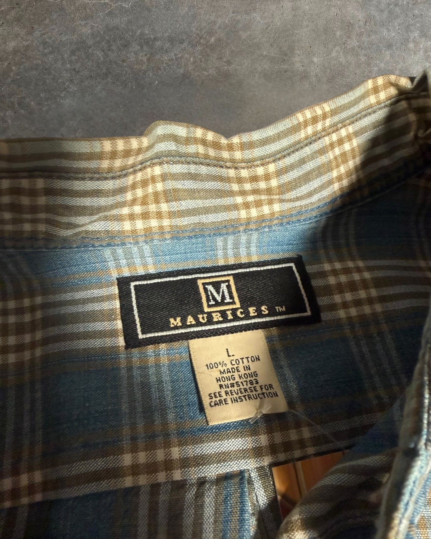 '00s Maurices Button Down Sz. L