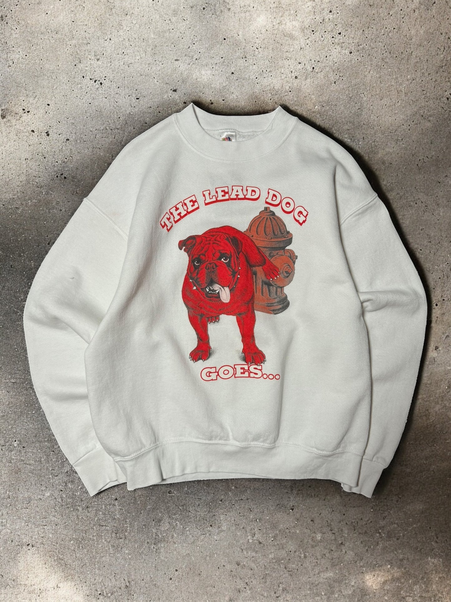 '90s Lead Dog crewneck Sz. L