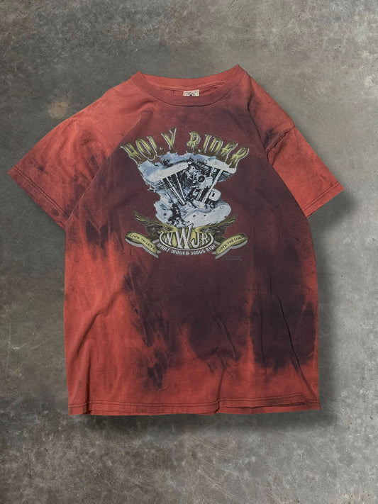 '90s Jesus Biker Tee Sz. XL