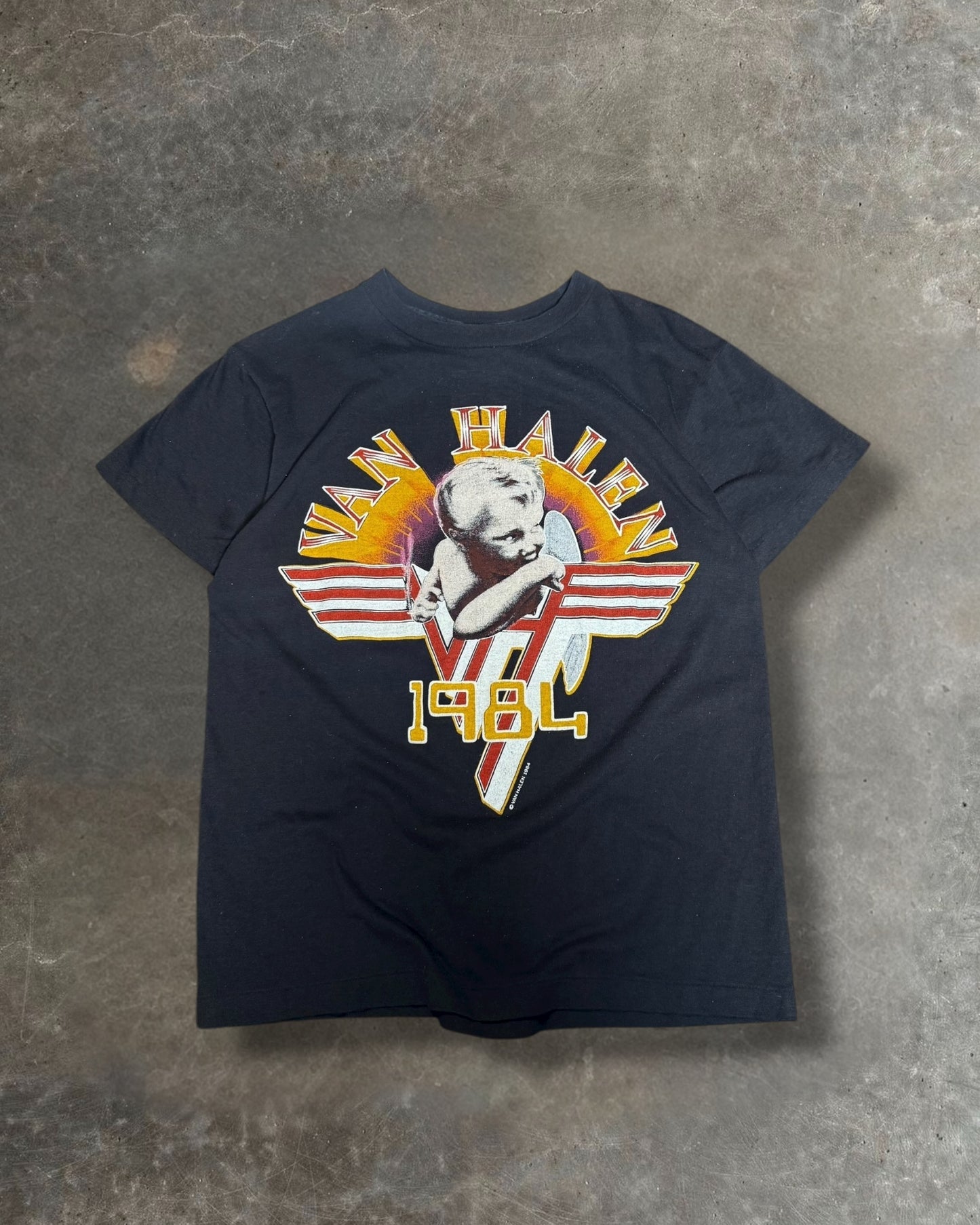 '84 Van Halen Tour Tee Sz. M
