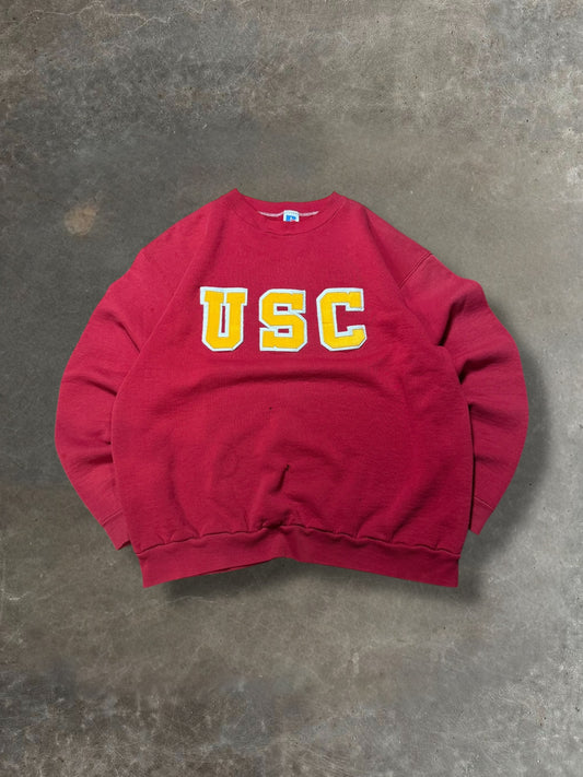 '90s USC Russell Athletic Crewneck Sz. XL