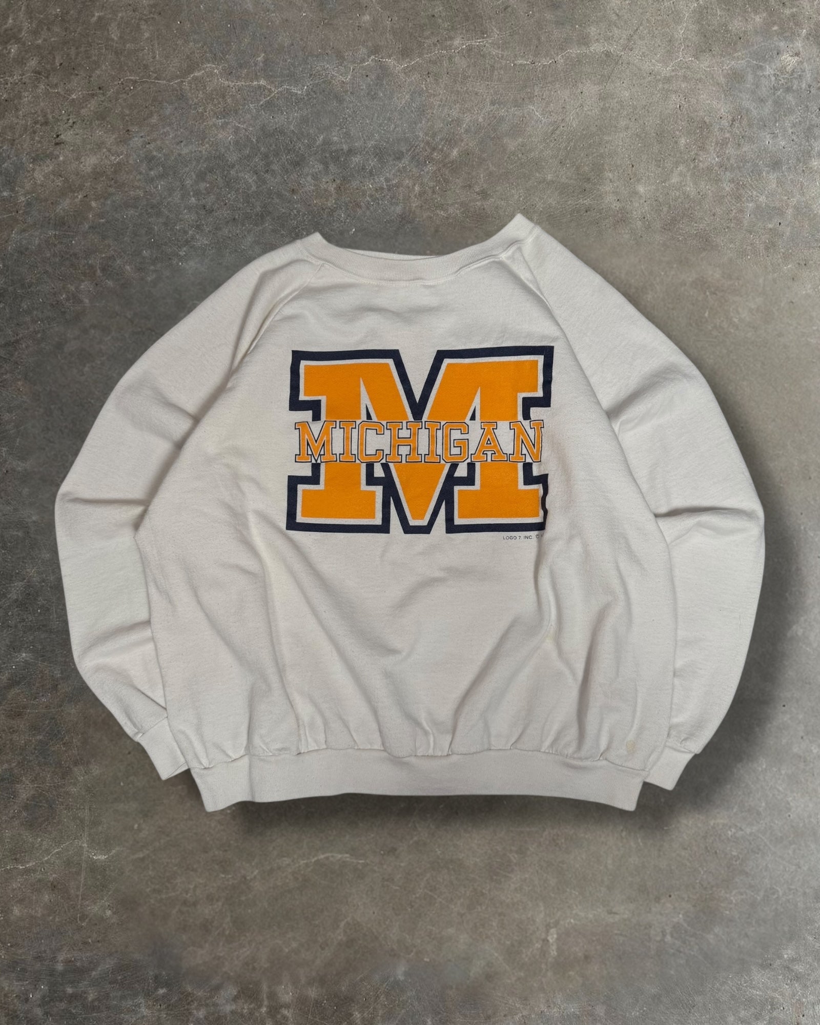 '80s Michigan University Crewneck Sz. L