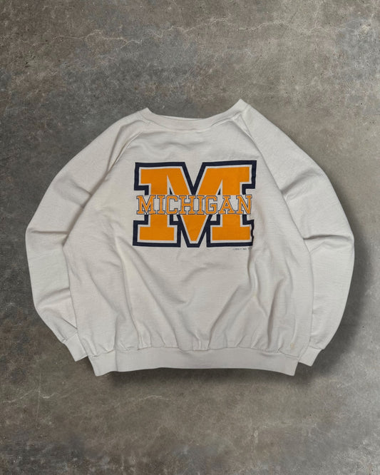 '80s Michigan University Crewneck Sz. L