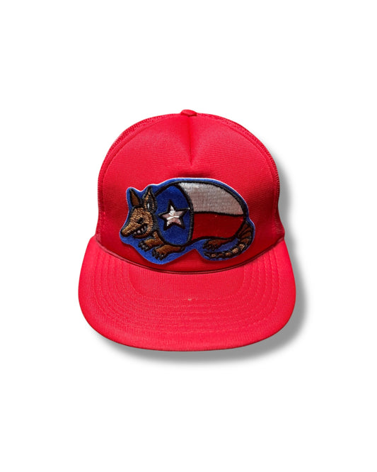 '80s Armadillo Texas Trucker Snapback Hat