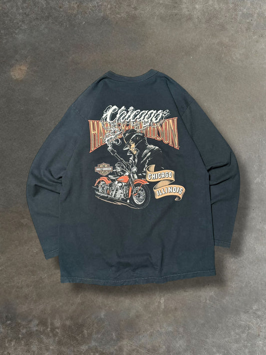 '00 Chicago Harley Long Sleeve Sz. M