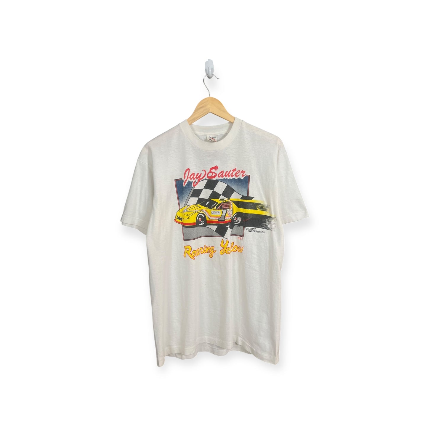 '90s Jay Sauter Racing Tee Sz. L