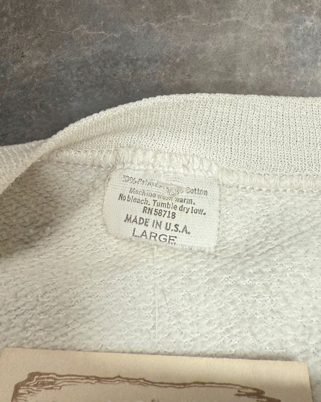 '80s Michigan University Crewneck Sz. L