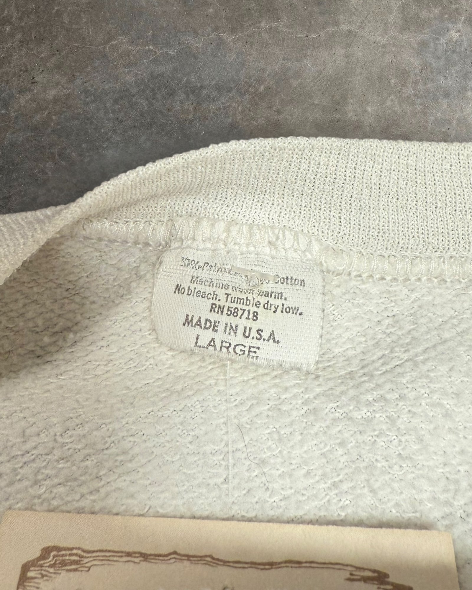 '80s Michigan University Crewneck Sz. L