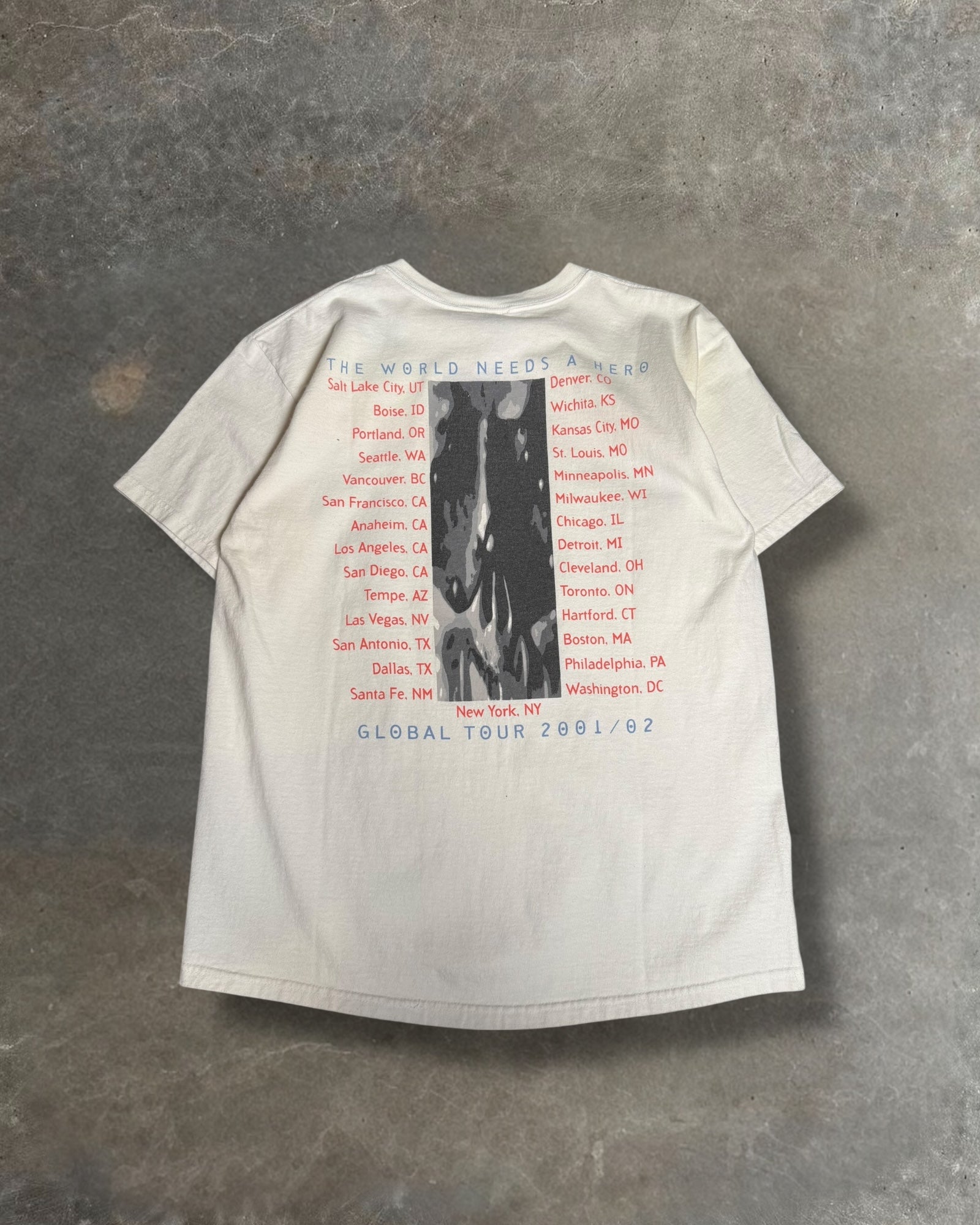 '02 MegaDeath Tour Tee Sz. L