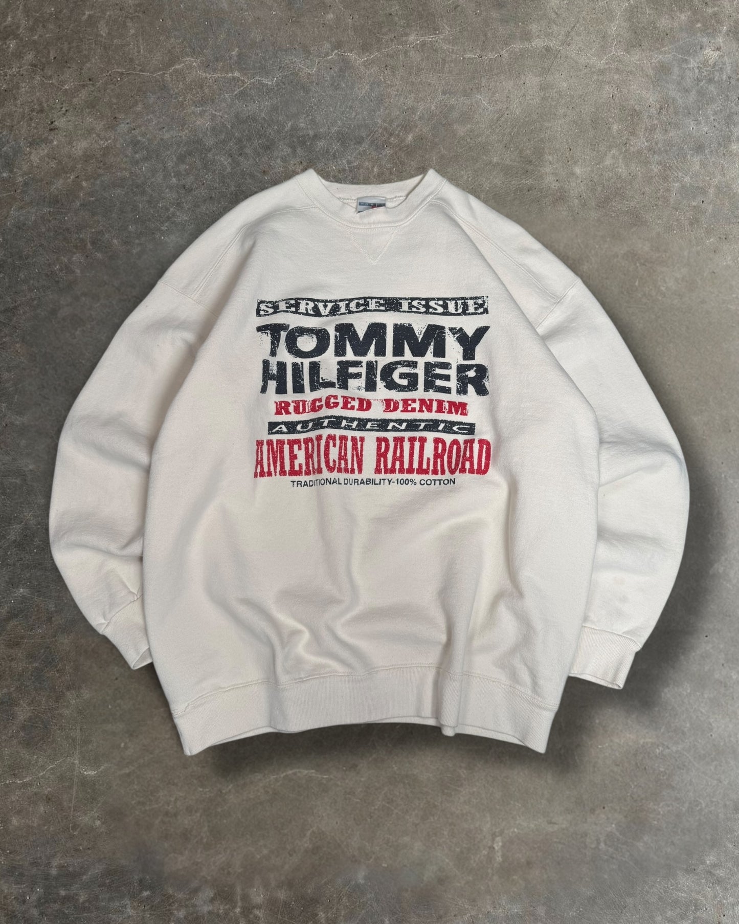 '00 Tommy Hilfiger Crewneck Sz. L